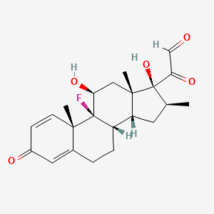molecular formula C₂₂H₂₇FO₅ B1147461 21-Dehydro Betamethasone CAS No. 61558-12-1