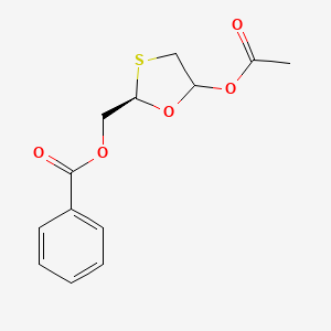 (2R)-5-(Acetyloxy)-1,3-oxathiolane-2-methanol Benzoate