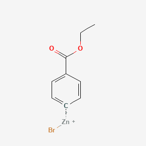 B1147474 4-(Ethoxycarbonyl)phenylzinc bromide CAS No. 131379-15-2