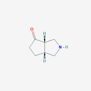 cis-Hexahydro-cyclopenta[c]pyrrol-4-one