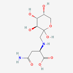 molecular formula C10H18N2O8 B1147485 1-Deoxy-l-asparagino-fructose CAS No. 34393-27-6
