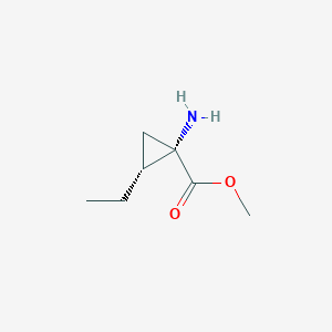 (1S,2R)-1-Amino-2-ethylcyclopropanecarboxylic acid methyl ester
