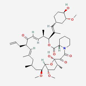 molecular formula C₄₄H₆₇NO₁₁ B1147500 delta23-FK-506 CAS No. 104987-16-8
