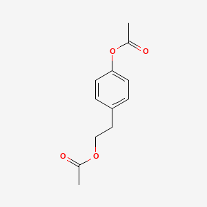 molecular formula C₁₂H₁₄O₄ B1147504 4-(2-Acetoxy-ethyl)phenyl Acetate CAS No. 60037-42-5