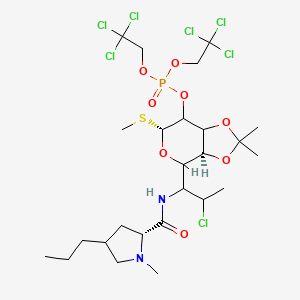 3,4-O-Isopropylidene Clindamycin 2-[Bis(2,2,2-trichloroethyl)phosphate]