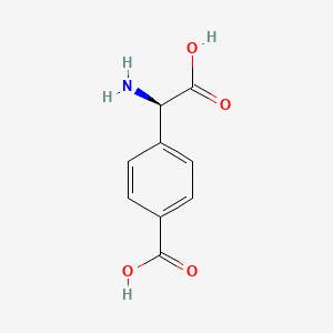 molecular formula C9H9NO4 B1147517 (R)-4-Carboxyphenylglycine 