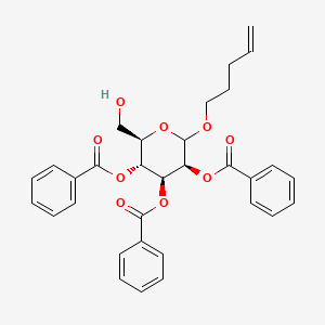 Pent-4-enyl-2,3,4-tri-O-benzoyl-D-mannopyranoside