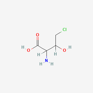 molecular formula C4H8ClNO3 B1147533 4-Chlorothreonine CAS No. 132958-66-8