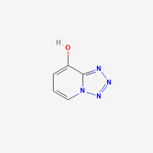 molecular formula C5H4N4O B11475764 Tetrazolo[1,5-a]pyridin-8-ol CAS No. 7477-06-7