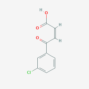 molecular formula C₁₀H₇ClO₃ B1147607 (Z)-4-(3-chlorophenyl)-4-oxobut-2-enoic acid CAS No. 191015-04-0