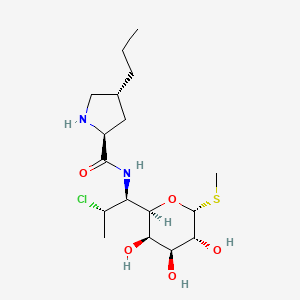 molecular formula C₁₇H₃₁ClN₂O₅S B1147610 N-Demethylclindamycin CAS No. 22431-45-4