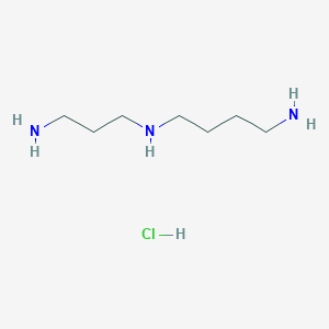 molecular formula C7H22Cl3N3 B1147633 Spermidine hydrochloride CAS No. 133448-26-7