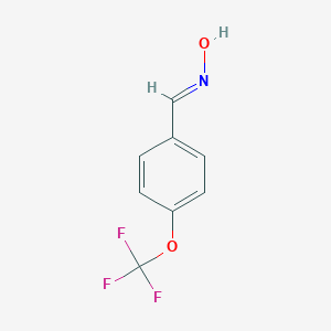 molecular formula C8H6F3NO2 B114769 4-(Trifluoromethoxy)benzaldehyde oxime CAS No. 150162-39-3