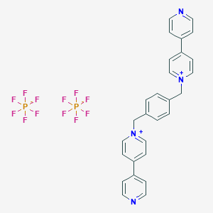 B011477 1,1'-[1,4-Phenylenebis(methylene)]bis(4,4'-bipyridinium) Bis(hexafluorophosphate) CAS No. 108861-20-7