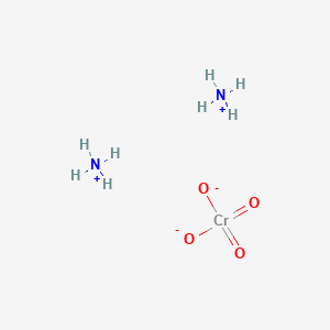 molecular formula Cr-H2-O4.2H3-N B1147706 Ammonium chromate CAS No. 7788-98-9