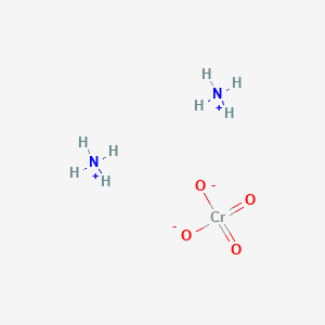 molecular formula Cr-H2-O4.2H3-N B1147706 Ammonium chromate-powder CAS No. 7788-98-9