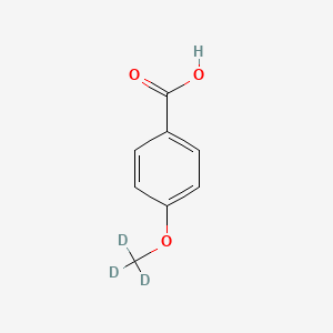 molecular formula C8H5D3O3 B1147722 4-Methoxy-d3-benzoic acid CAS No. 27914-54-1