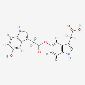 5-Hydroxyindole-3-acetic Acid (D5)