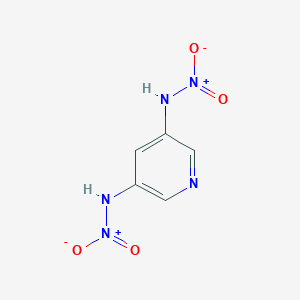 N-(5-Nitramidopyridin-3-yl)nitramide