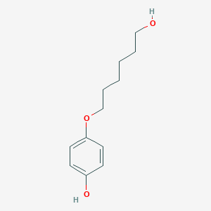 molecular formula C12H18O3 B114777 4-(6-Hydroxyhexyloxy)phenol CAS No. 142627-91-6