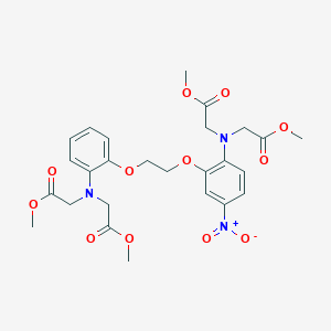 molecular formula C26H31N3O12 B1147801 5-Nitro BAPTA Tetramethyl Ester CAS No. 172646-43-4