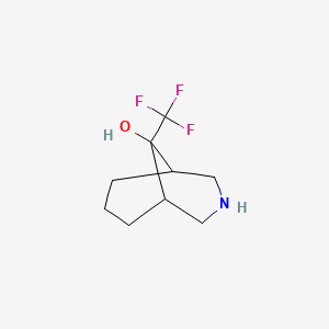 9-(Trifluoromethyl)-3-azabicyclo[3.3.1]nonan-9-ol