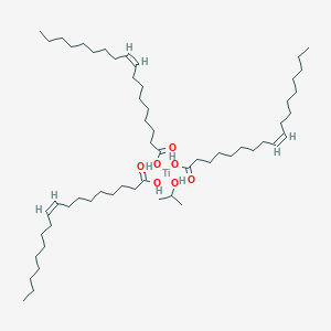 molecular formula C57H106O7Ti B1147831 Isopropyl trioleyl titanate CAS No. 136144-62-2