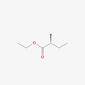molecular formula C7H14O2 B1147893 ethyl (2R)-2-methylbutanoate CAS No. 40917-00-8