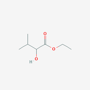 molecular formula C7H14O3 B1147899 Ethyl 2-hydroxy-3-methylbutanoate CAS No. 2441-06-7