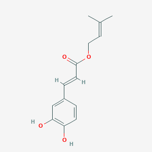 molecular formula C14H16O4 B011479 Prenyl caffeate CAS No. 100884-13-7
