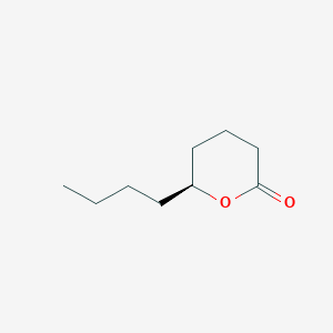 molecular formula C9H16O2 B1147924 (S)-6-Butyltetrahydro-2H-pyran-2-one CAS No. 109061-96-3