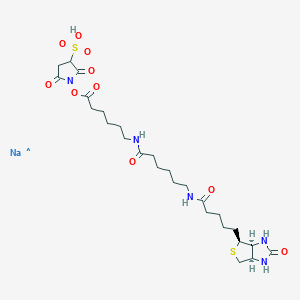 molecular formula C26H41N5NaO10S2 B1147950 Sulfo-nhs-LC-LC-biotin CAS No. 194041-66-2