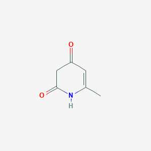 molecular formula C6H7NO2 B114797 6-Methylpyridine-2,4(1H,3H)-dione CAS No. 157033-88-0