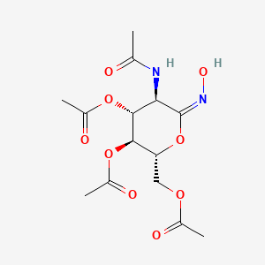 2-Acetamido-3,4,6-tri-O-acetyl-2-deoxy-D-glucohydroximo-1,5-lactone