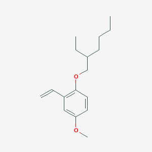 molecular formula C51H72O6X2 B1147996 2-(2-Ethylhexyloxy)-5-methoxystyrene CAS No. 138184-36-8