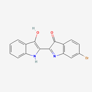 molecular formula C16H9BrN2O2 B1148016 6-Bromo-[2,2'-biindolinylidene]-3,3'-dione CAS No. 139582-54-0