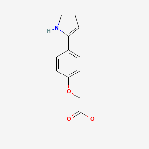Methyl 2-(4-(1H-pyrrol-2-yl)phenoxy)acetate