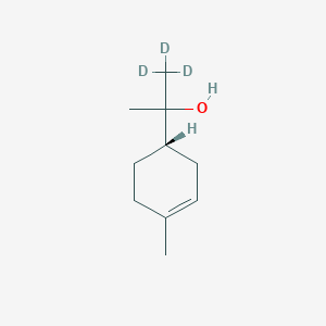 molecular formula C10H18O B1148075 alpha-TERPINEOL (PROPYL METHYL-D3) CAS No. 203633-12-9