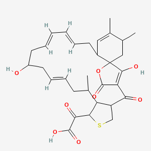 molecular formula C31H38O8S B1148081 Tetronothiodin CAS No. 139643-79-1