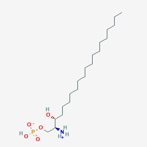 (2S,3R)-2-Azaniumyl-3-hydroxyicosyl hydrogen phosphate