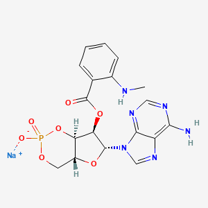 molecular formula C18H18N6NaO7P B1148098 Mant-cAMP CAS No. 83707-14-6
