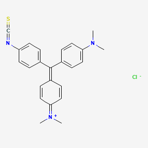 molecular formula C24H24ClN3O4S B1148100 malachite green isothiocyanate CAS No. 147492-82-8