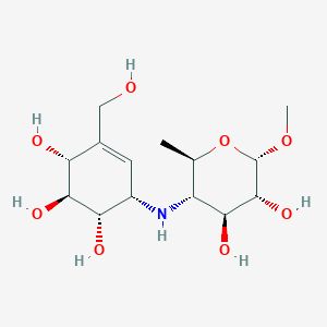 molecular formula C₁₄H₂₅NO₈ B1148118 Acarviosin CAS No. 80943-41-5