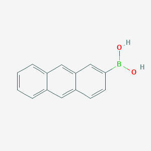 molecular formula C14H11BO2 B114812 蒽-2-基硼酸 CAS No. 141981-64-8