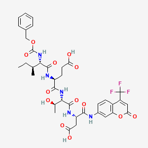 molecular formula C37H42F3N5O13 B1148129 Z-Ietd-afc CAS No. 219138-02-0