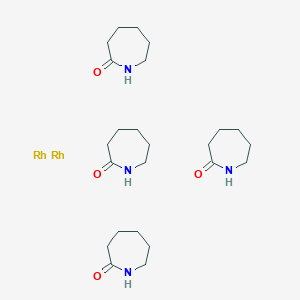 molecular formula C24H44N4O4Rh2 B1148179 Dirhodium tetracaprolactamate CAS No. 138984-26-6