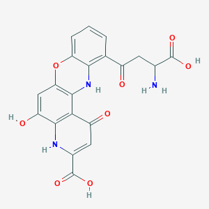 molecular formula C20H15N3O8 B114818 Hydroxanthommatin CAS No. 142394-84-1