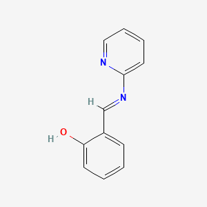 molecular formula C12H10N2O B1148201 Salicylidene 2-aminopyridine CAS No. 1823-47-8