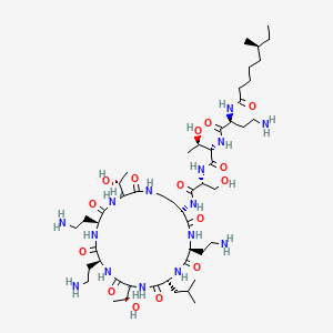 molecular formula C50H93N15O15 B1148202 Polymyxin D1 CAS No. 10072-50-1