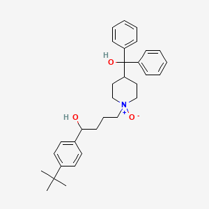 molecular formula C₃₂H₄₁NO₃ B1148225 Terfenadine N-Oxide CAS No. 634901-83-0